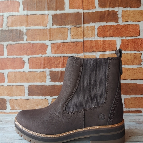 WOMEN'S COURMAYEUR VALLEY CHELSEA DARK BROWN - Picture 1 of 6